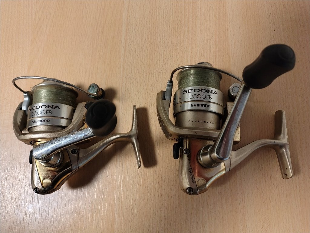 SHIMANO SEDONA 2500 FD spin molen, Watersport en Boten, Ophalen of Verzenden, Zo goed als nieuw, Molen