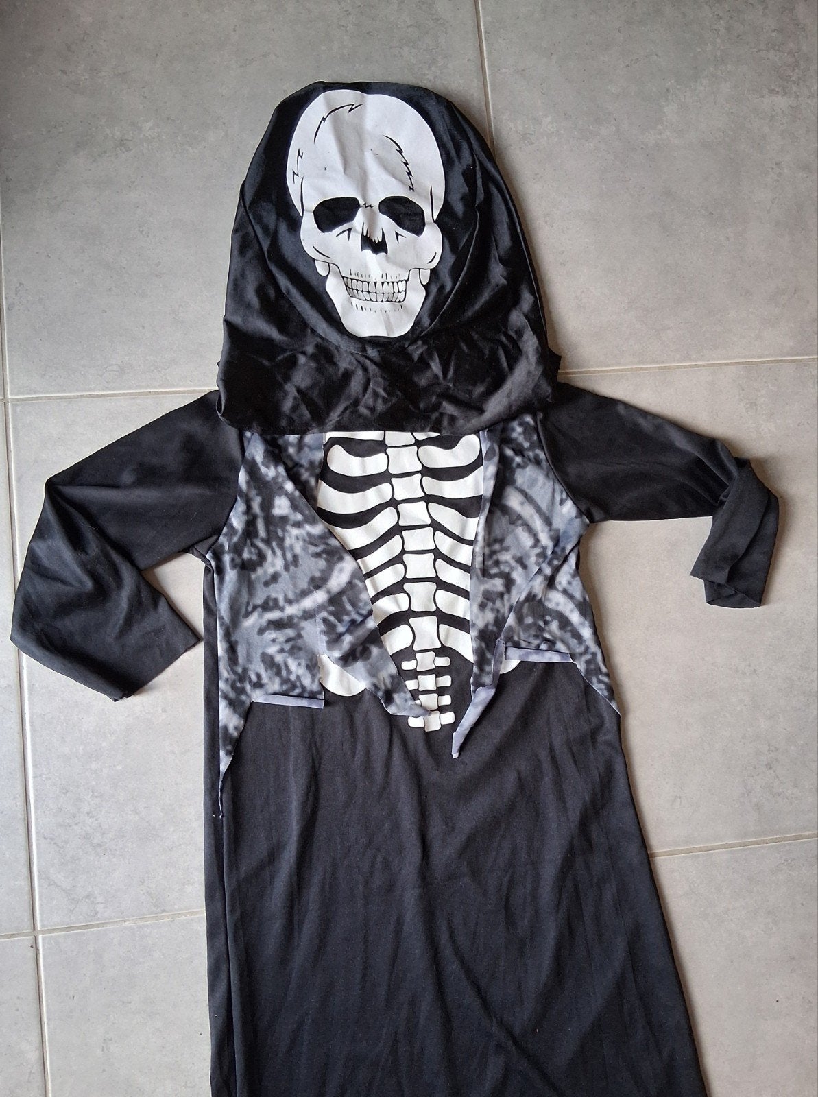 Costume squelette d'Halloween taille 128 134, Enlèvement ou Envoi