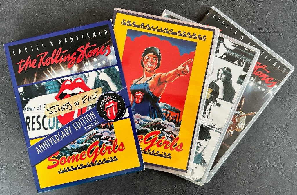 ROLLING STONES - Ladies, In Exile & Some girls (3DVD Boxset), Suppléments, Enlèvement ou Envoi, Comme neuf, À partir de 16 ans