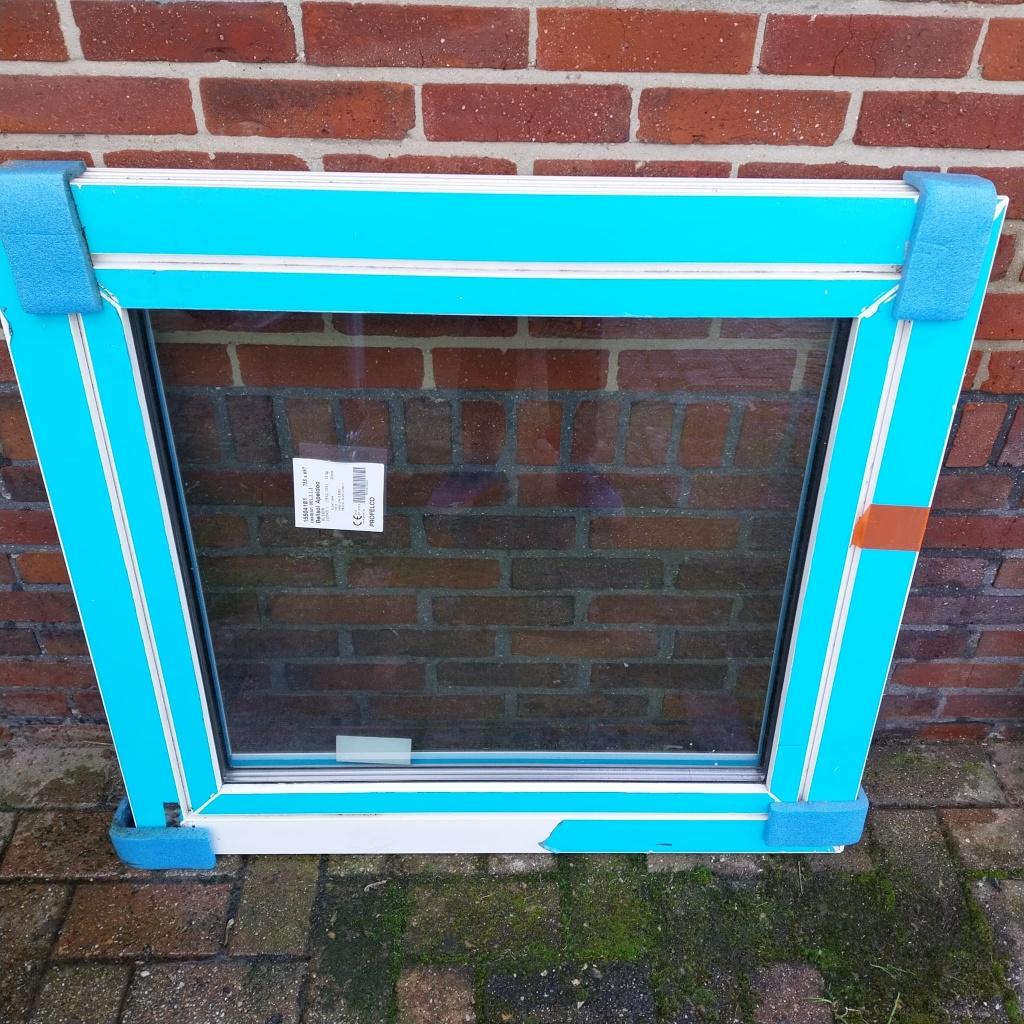 Profel PVC Draai-kip raam, Doe-het-zelf en Bouw, Kunststof, Raamkozijn, Nieuw, Inclusief glas
