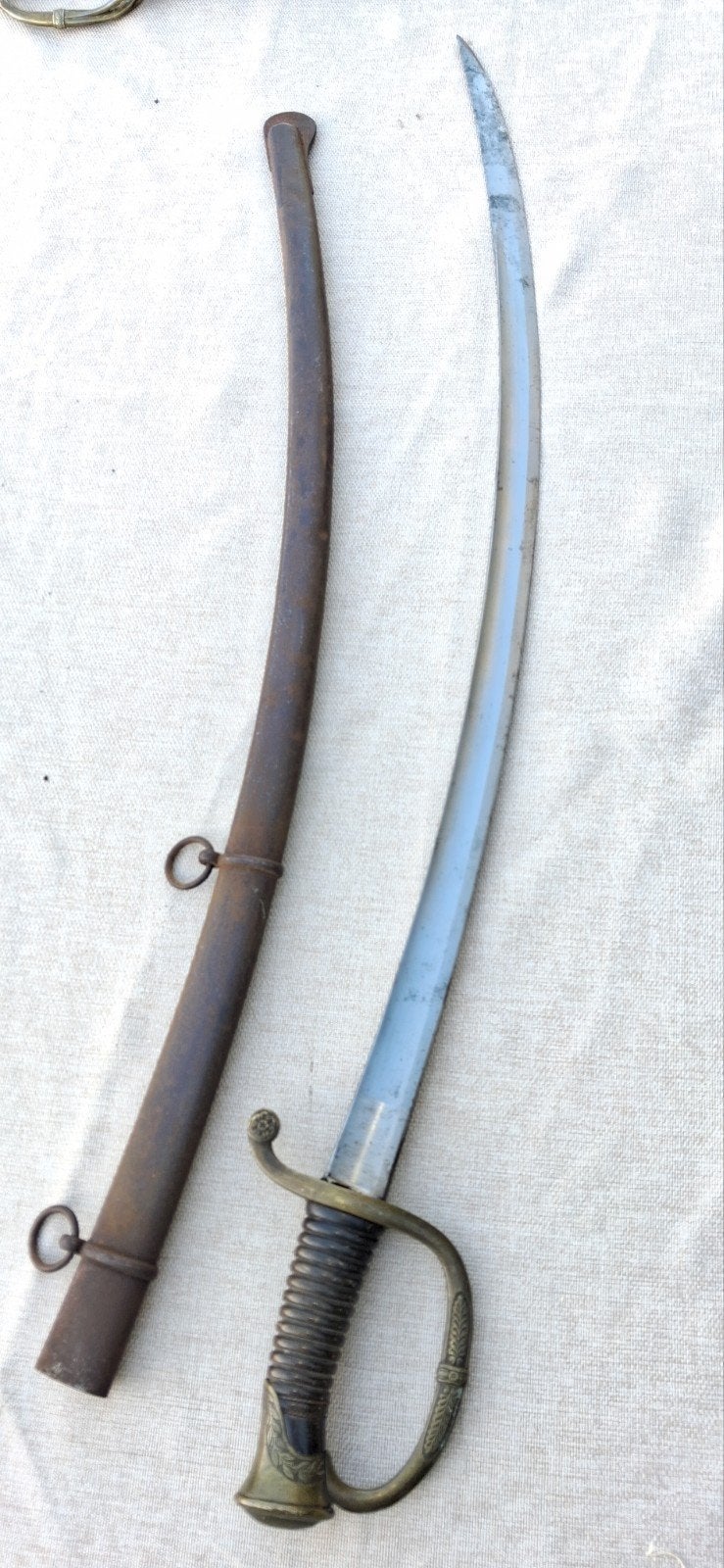 Sabre français, officier canonnier, montée, Enlèvement ou Envoi, Armée de terre, Épée ou sabre