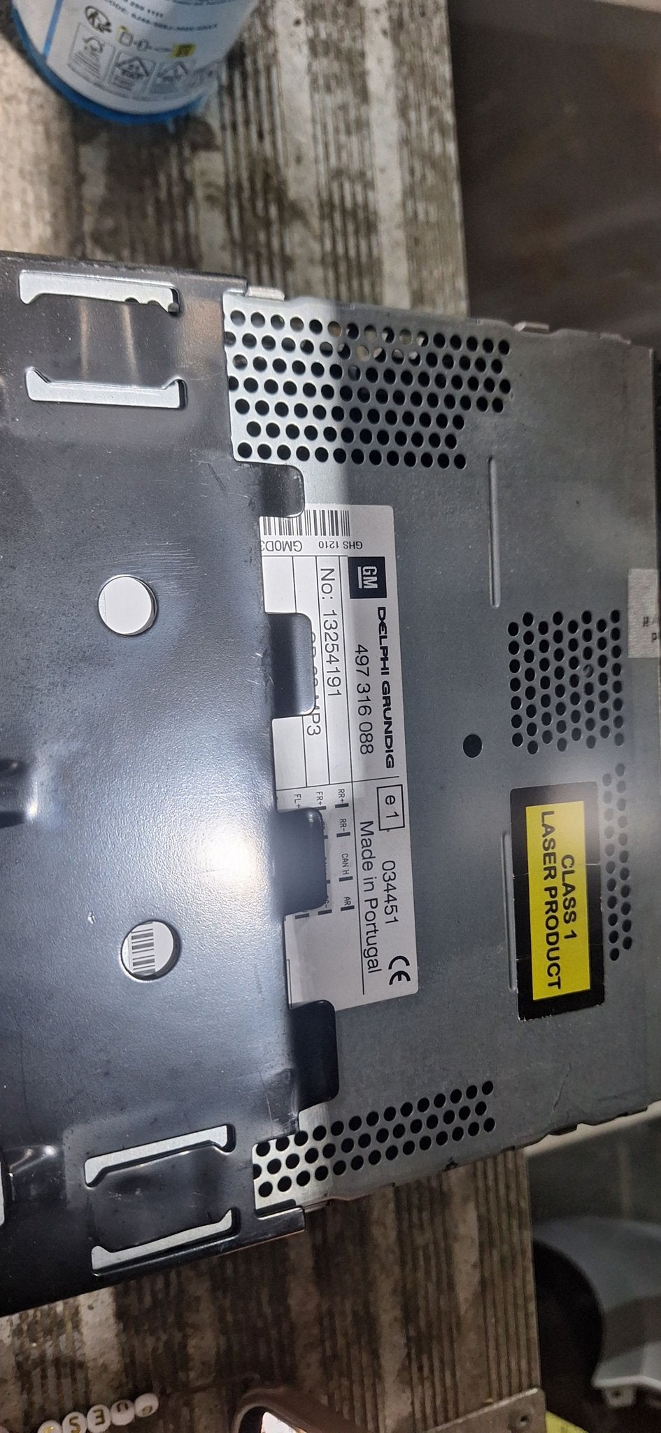 Originele Opel CD 30 MP3 Autoradio Zilver OEM 13254191 (Astr, -, Utilisé, -, -