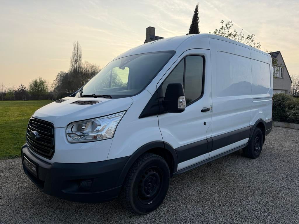 Ford Transit H2L2*Navi*Ac*Camera*11499€btw in, Auto's, Voorwielaandrijving, Stof, 4 cilinders, Wit