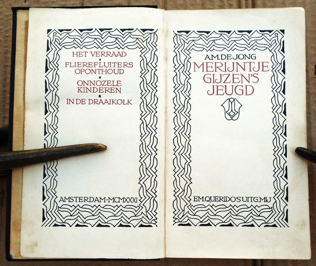 Merijntje Gijzen's Jeugd - 1925/1928 - A. M. de Jong, Boeken, Ophalen of Verzenden, Gelezen, Adrianus Michiel de Jong (1888–1943)