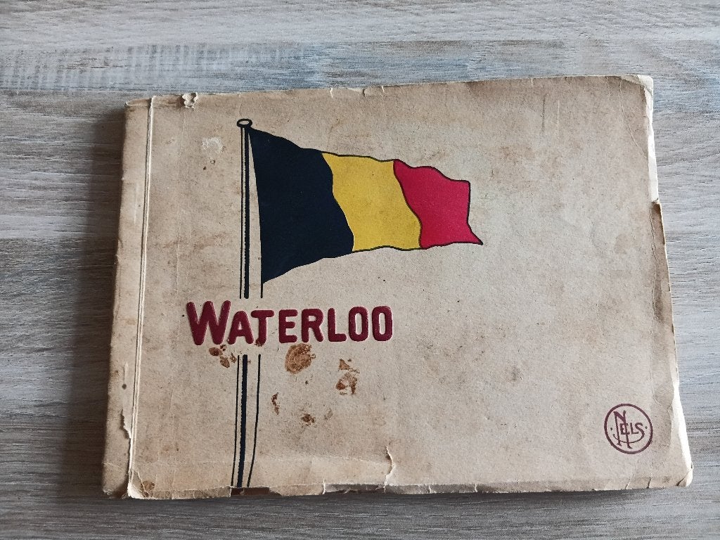 Oud boekje WATERLOO, Verzenden, Landmacht, Boek of Tijdschrift