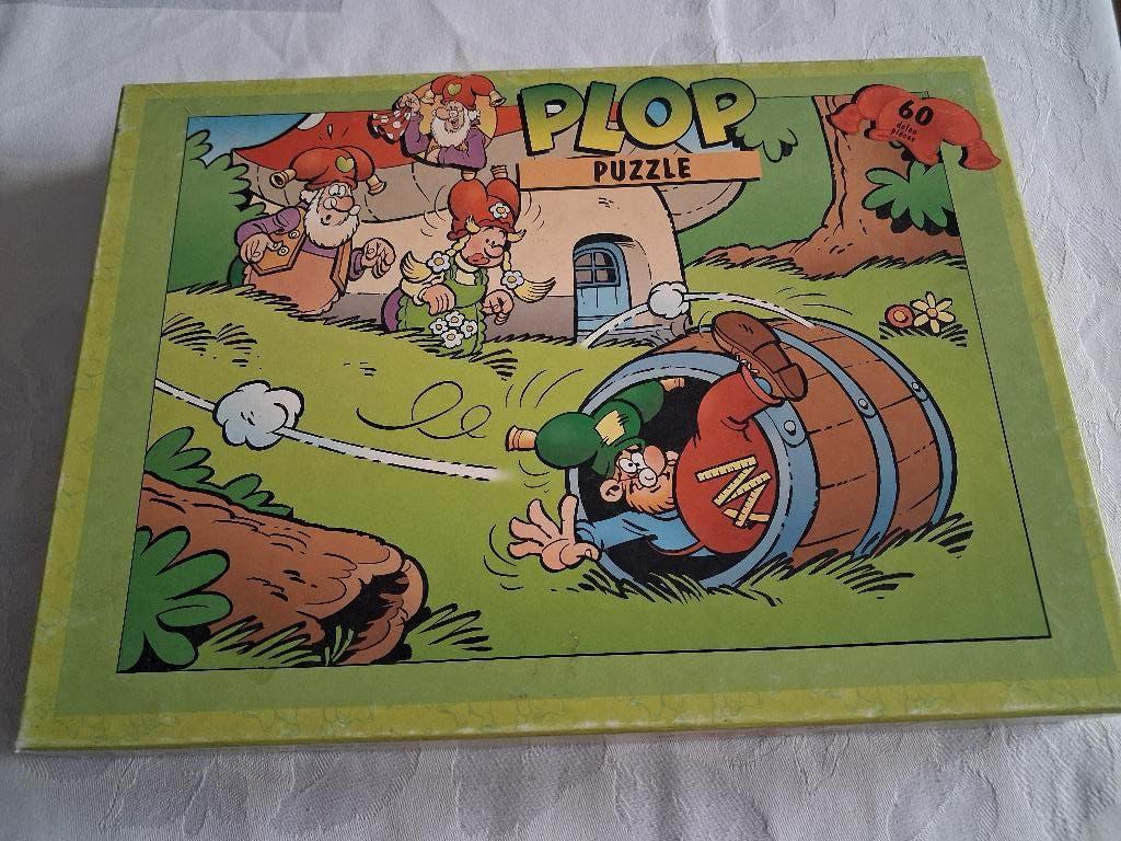 Puzzel kabouter Plop, Ophalen of Verzenden, Zo goed als nieuw