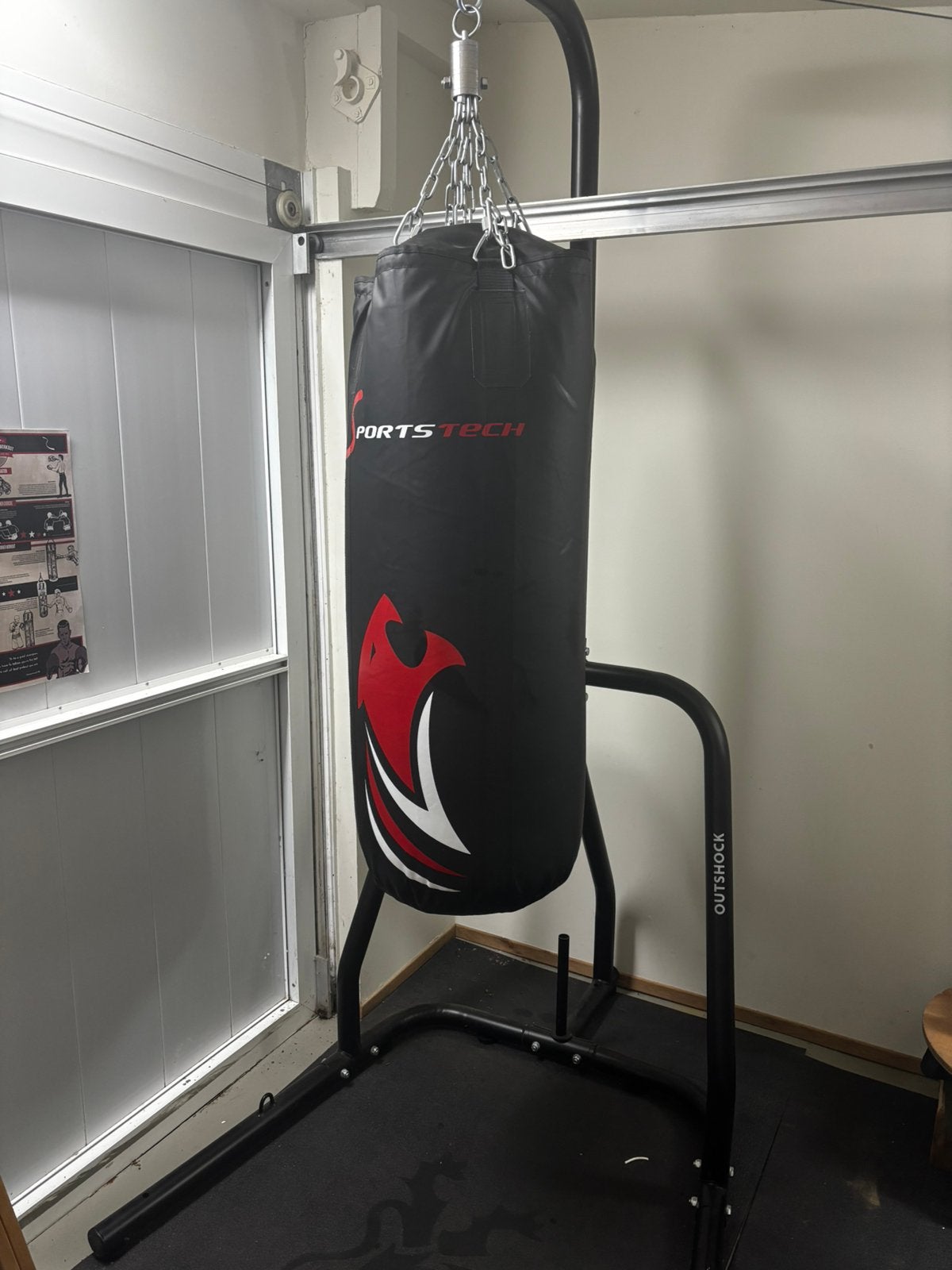 Sac de boxe - Sportstech, Sports & Fitness, Enlèvement, Comme neuf, Sac de boxe