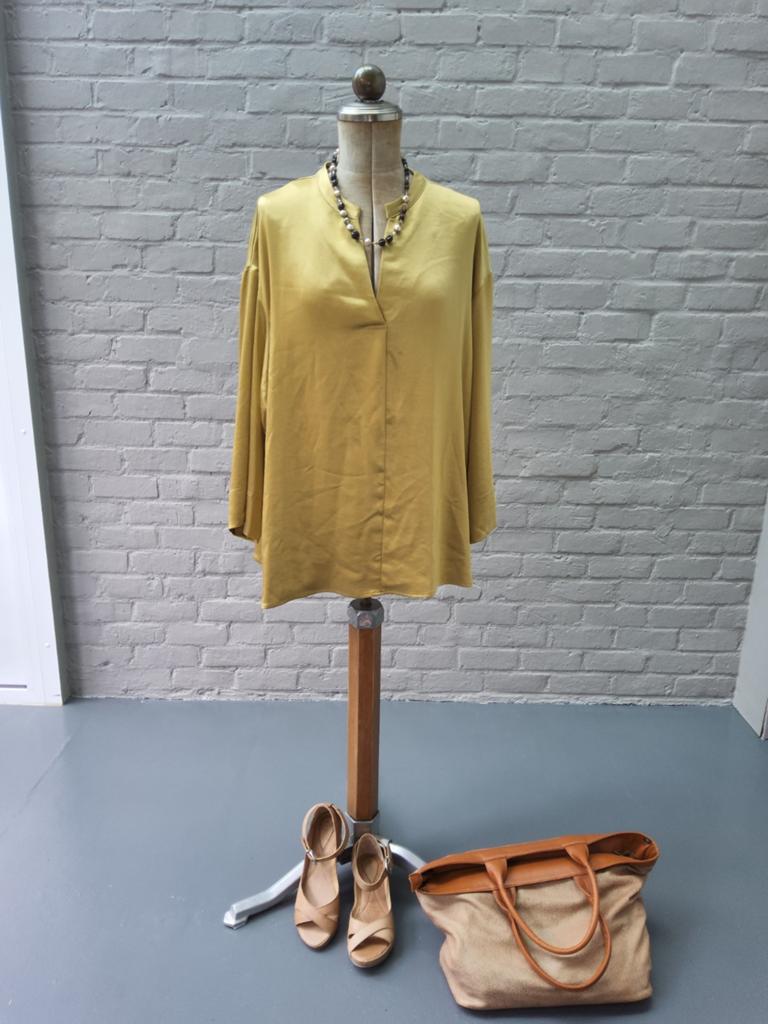 Blouse en satin Mayerline 50, Mayerline, Enlèvement ou Envoi, Neuf, Taille 46/48 (XL) ou plus grande