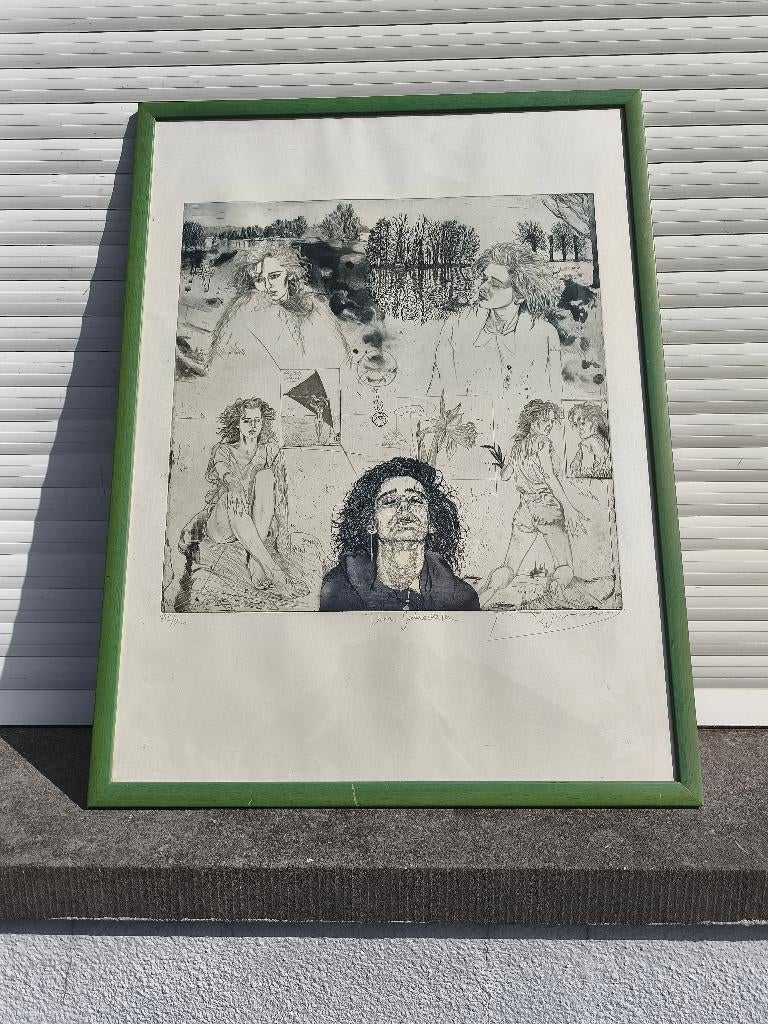 Gravure, Antiek en Kunst, Kunst | Etsen en Gravures, Ophalen