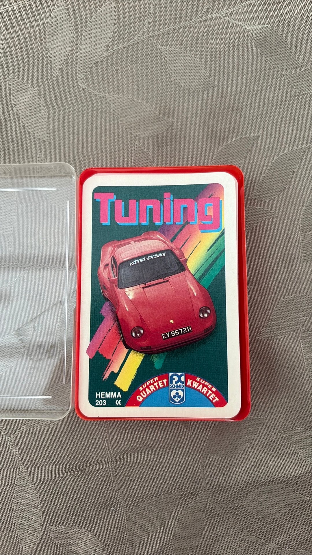 Retro Super Kwartet FX Schmid - Tuning, Enlèvement ou Envoi, Comme neuf