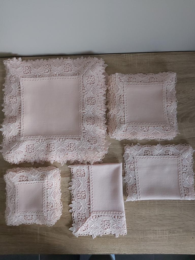 Decoratie textiel vintage 40STUKS, Antiek en Kunst, Antiek | Kleding en Textiel, Ophalen