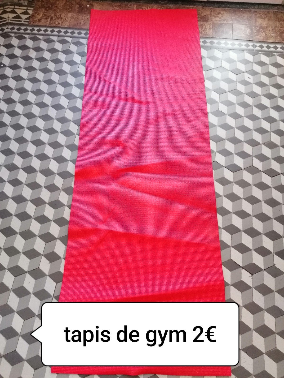 tapis, Ophalen