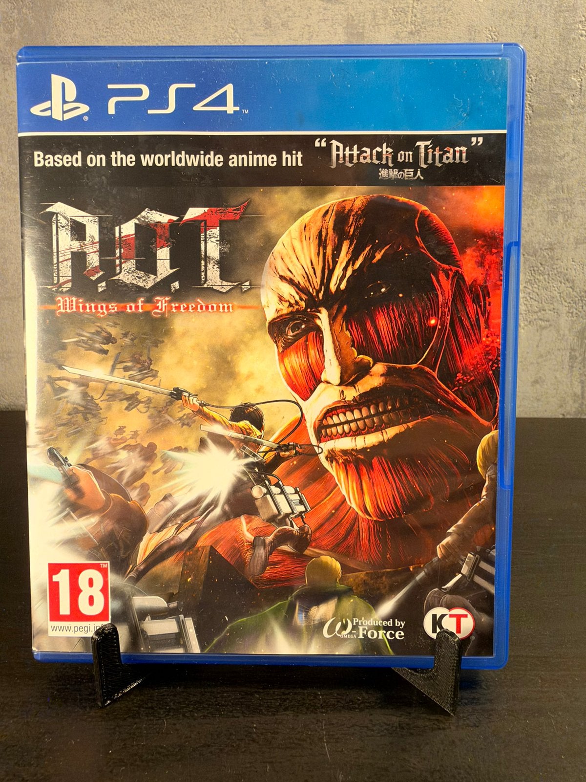 Attack on titan wings of freedom - PS4, Ophalen of Verzenden, Zo goed als nieuw