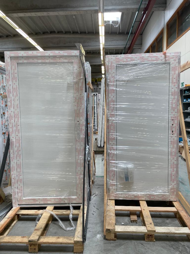 Portes PVC pas chères int/ext ouvrant disponible stock, Neuf, Enlèvement ou Envoi, Porte extérieure, Synthétique