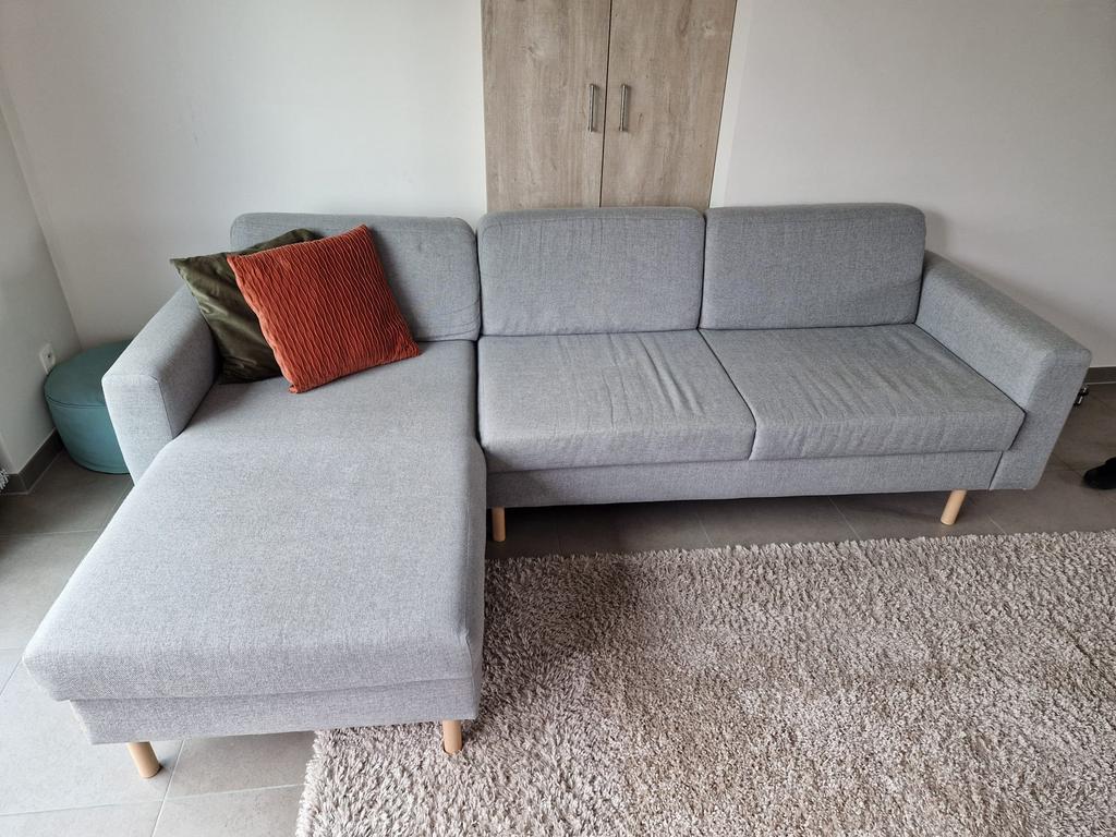 Zetel Jysk, Huis en Inrichting, Ophalen, Gebruikt, Stof