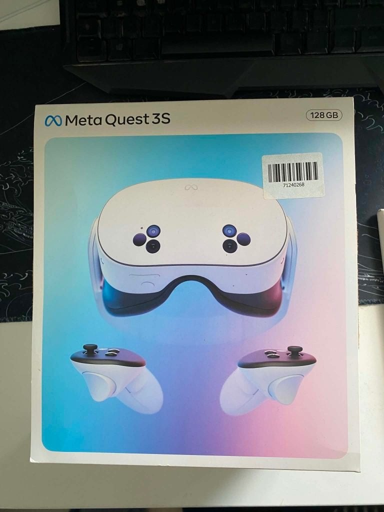 VR bril - Meta Quest 3S, Enlèvement ou Envoi, Comme neuf, Lunettes VR, Autres plateformes