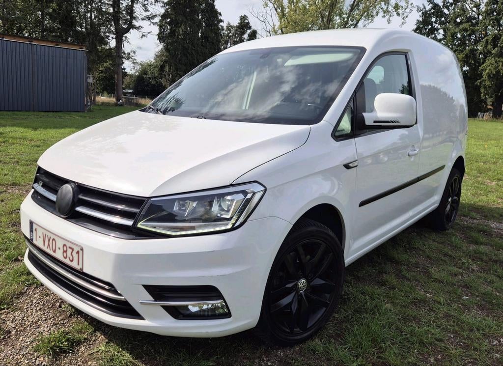 Vw Caddy 2.0 Tdi 150pk DRL Highline, Alarm, vooruitverw., Achat, 4 portes, Entreprise, 2 places