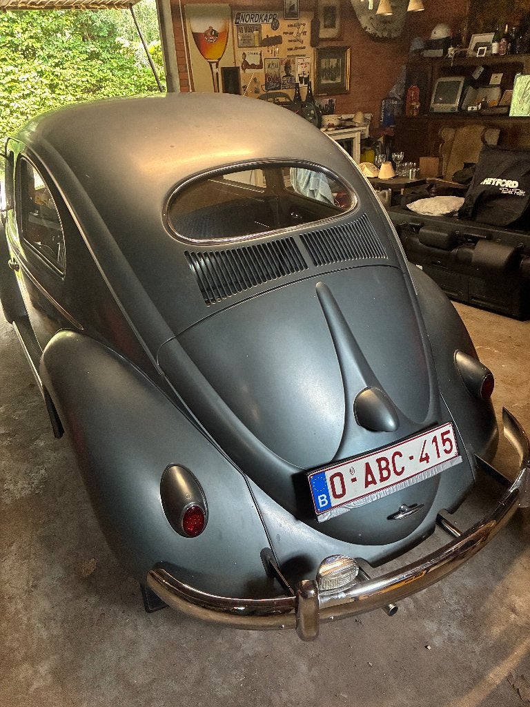 VW kever 1956 ovaal, Autos, Achat, Boîte manuelle, Bleu, Particulier
