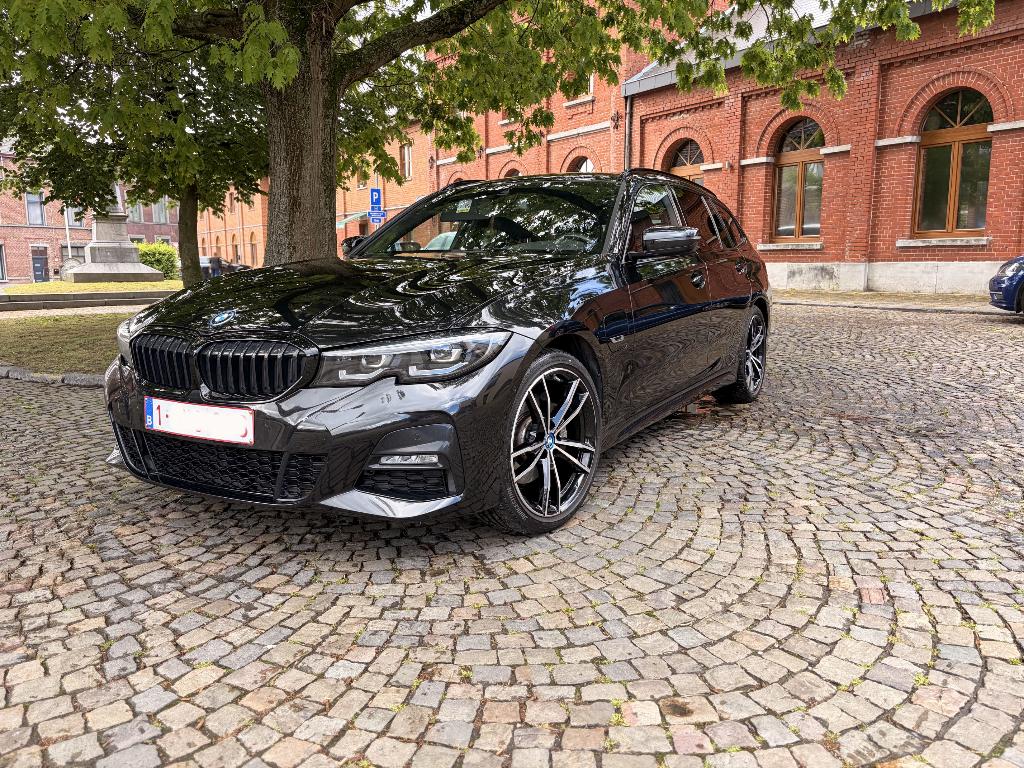 BMW 320e Touring  Pack M / GARANTIE BMW 2028 / Carplay, Achat, Euro 6, Noir, Automatique