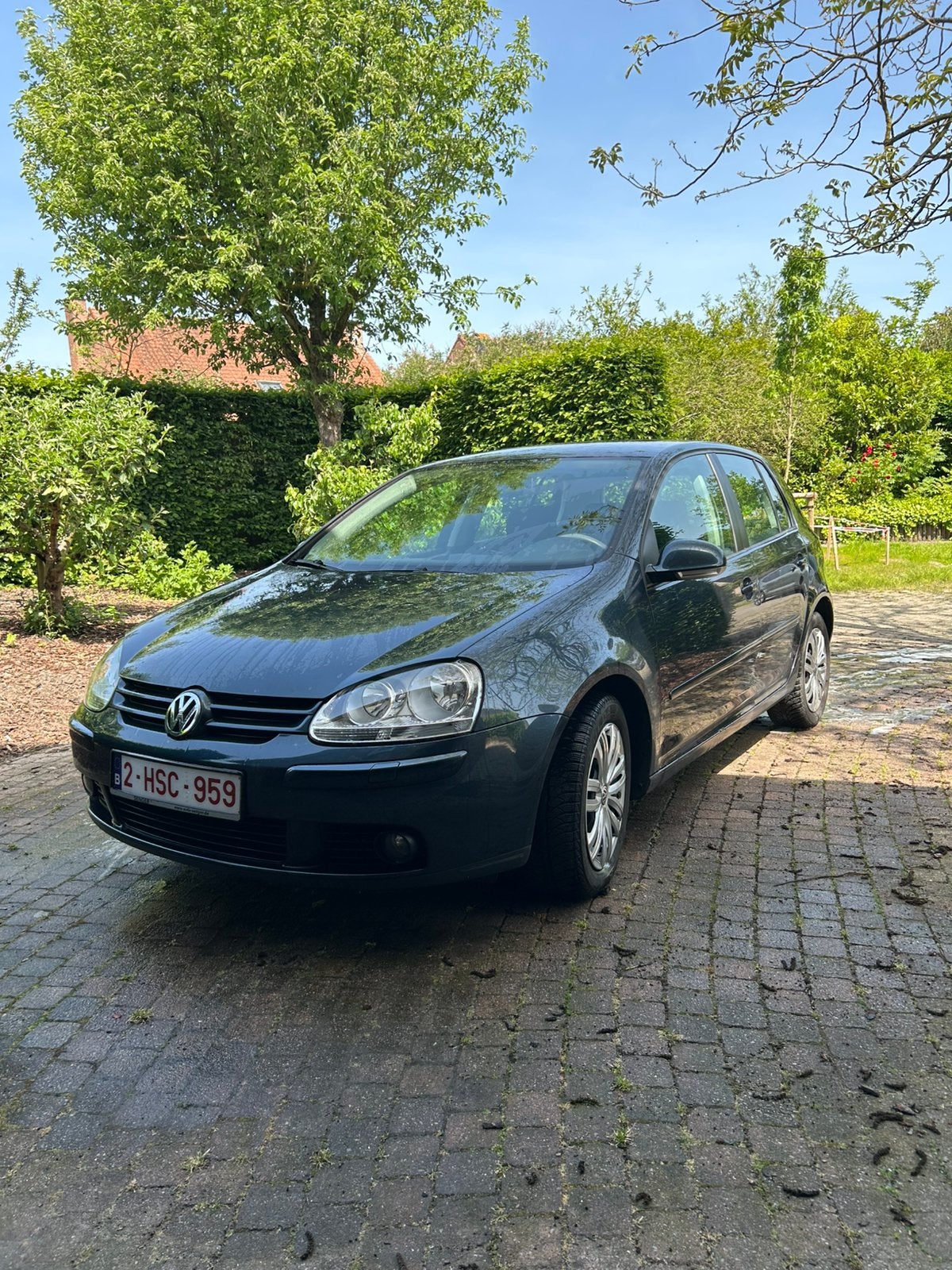 Golf mk5 blauw, Autos, Volkswagen, Achat, 5 portes, Traction avant, Gris
