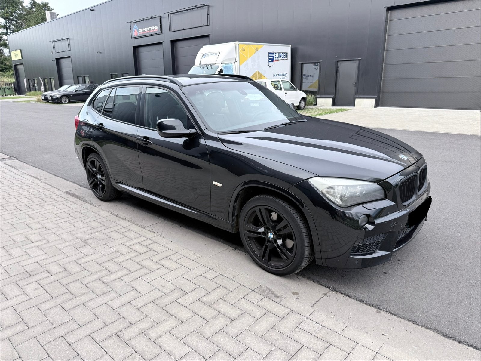 BMW x1, Auto's, BMW, X1, Euro 5, Zwart, Zwart