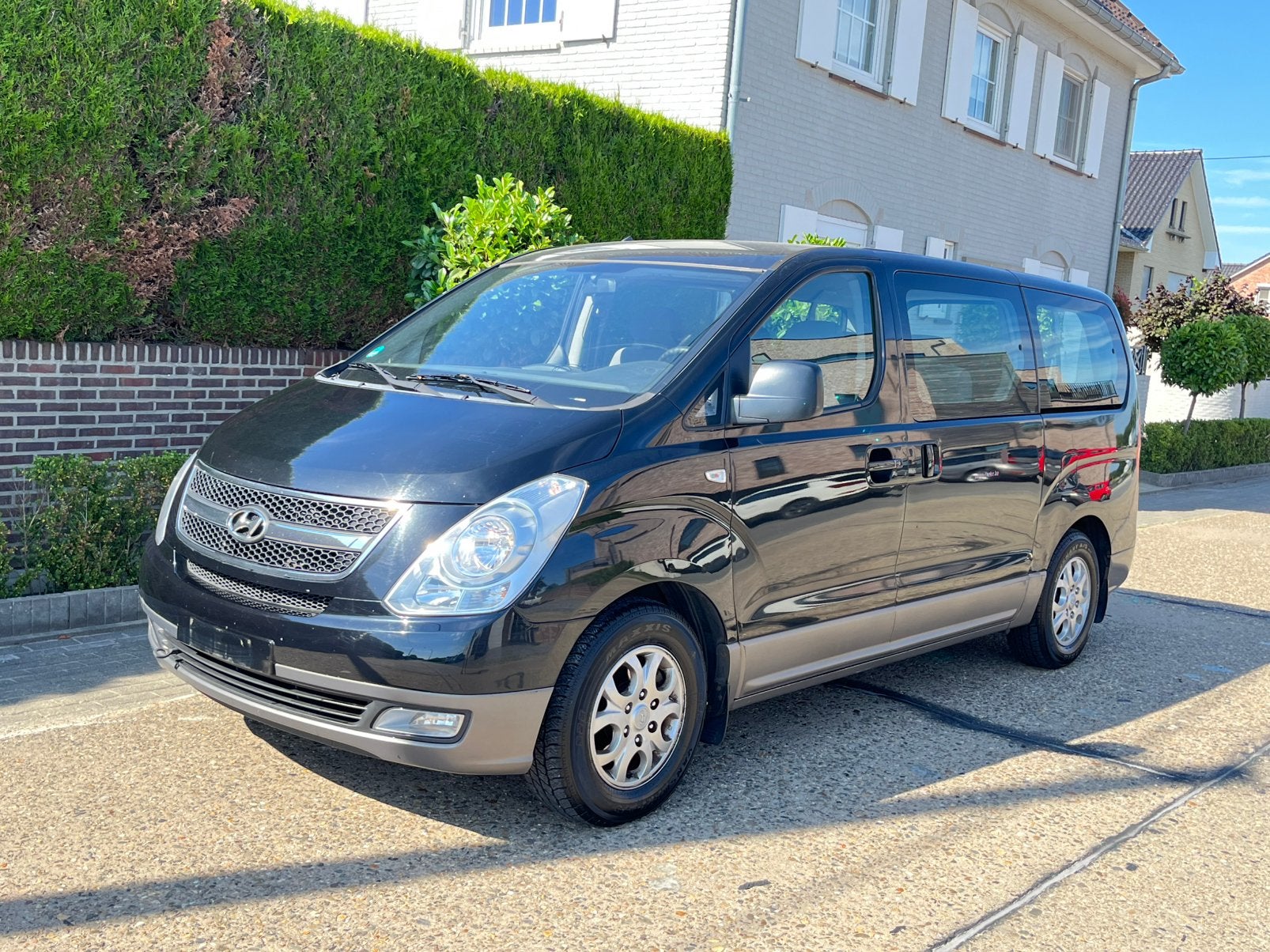 Hyundai H-1 2.5 Diesel 9 plaatsen – Airco – 220.000 km, Autos, Euro 5, Achat, Entreprise, Air conditionné