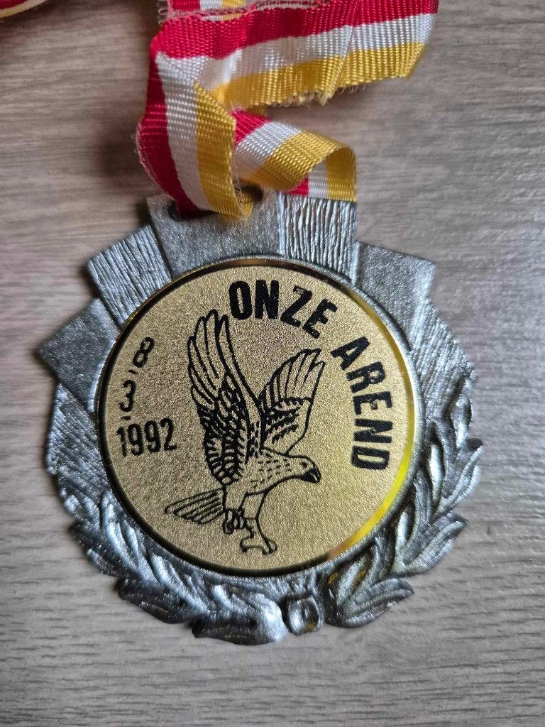 Carnaval Aalst medaille Arend 1992, Ophalen of Verzenden