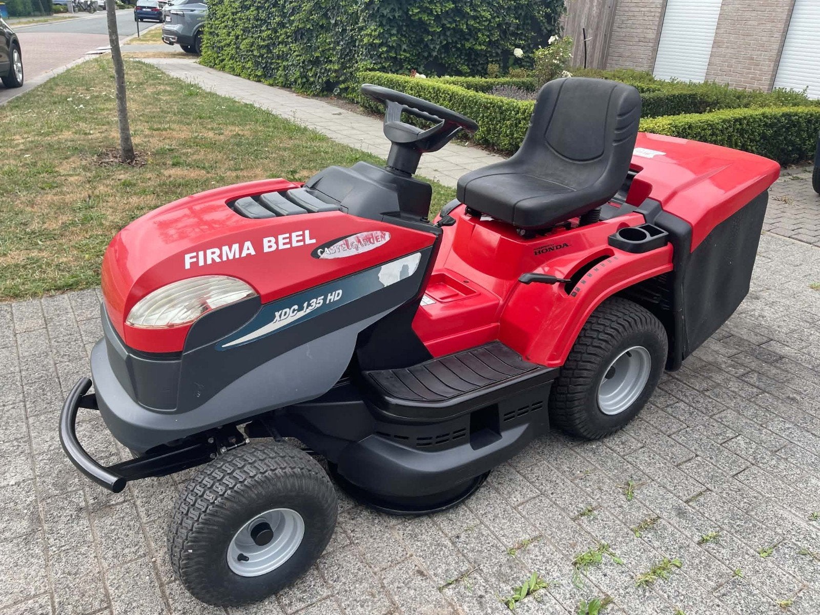castel garden XDC 135 ( Honda motor), Jardin & Terrasse, Enlèvement, Comme neuf, Démarrage électrique, 90 à 120 cm