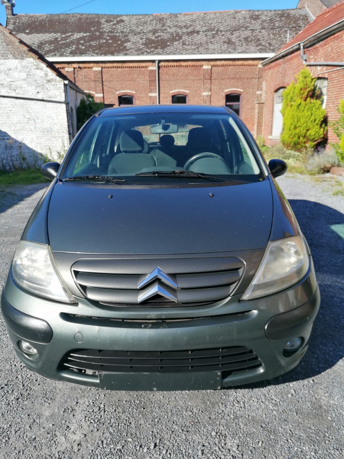 citroen c3, Auto's, Zwart, Diesel, 5 deurs, Zilver of Grijs