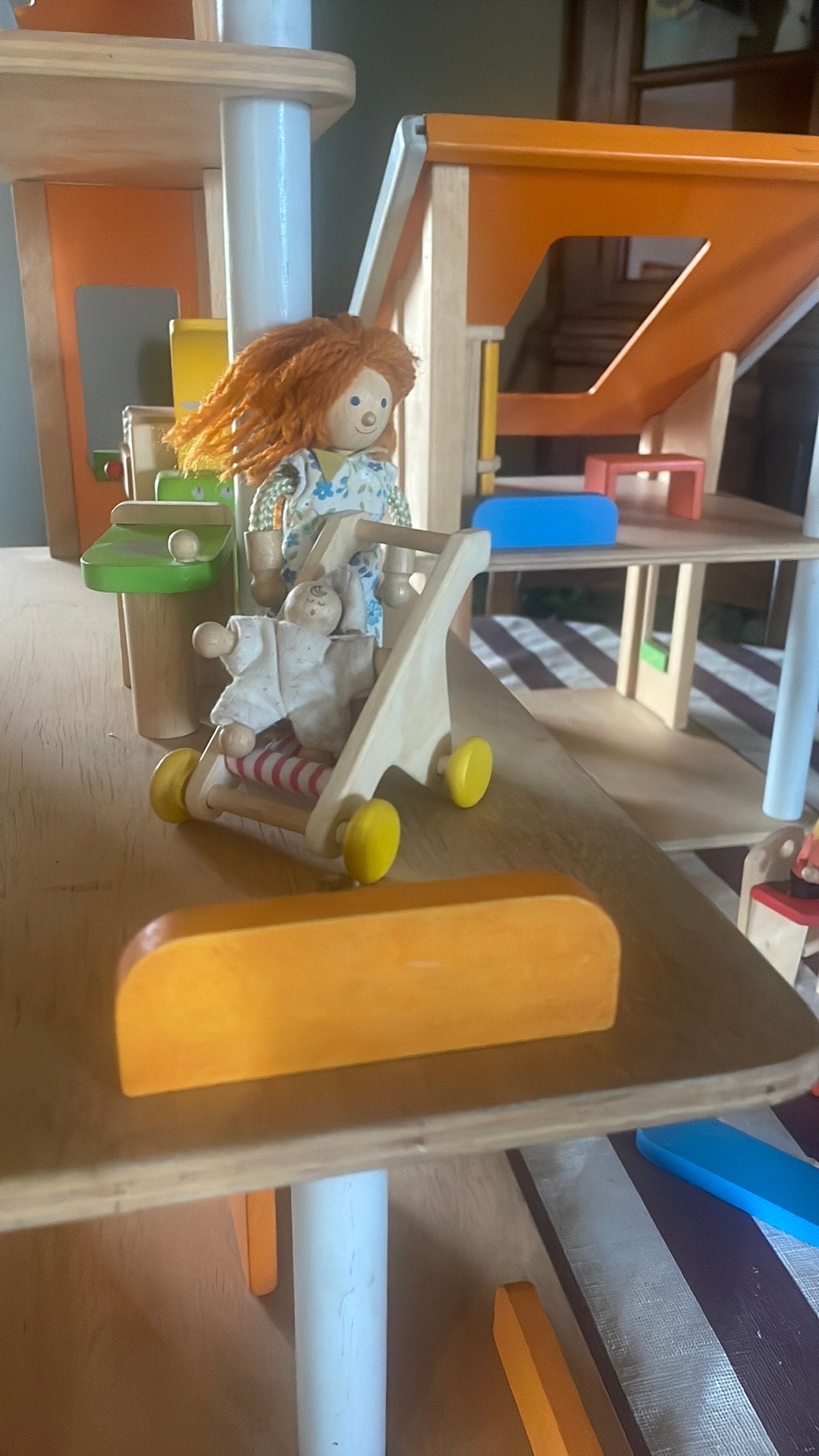 Poppenhuis plan toys, Ophalen, Gebruikt, Overige typen