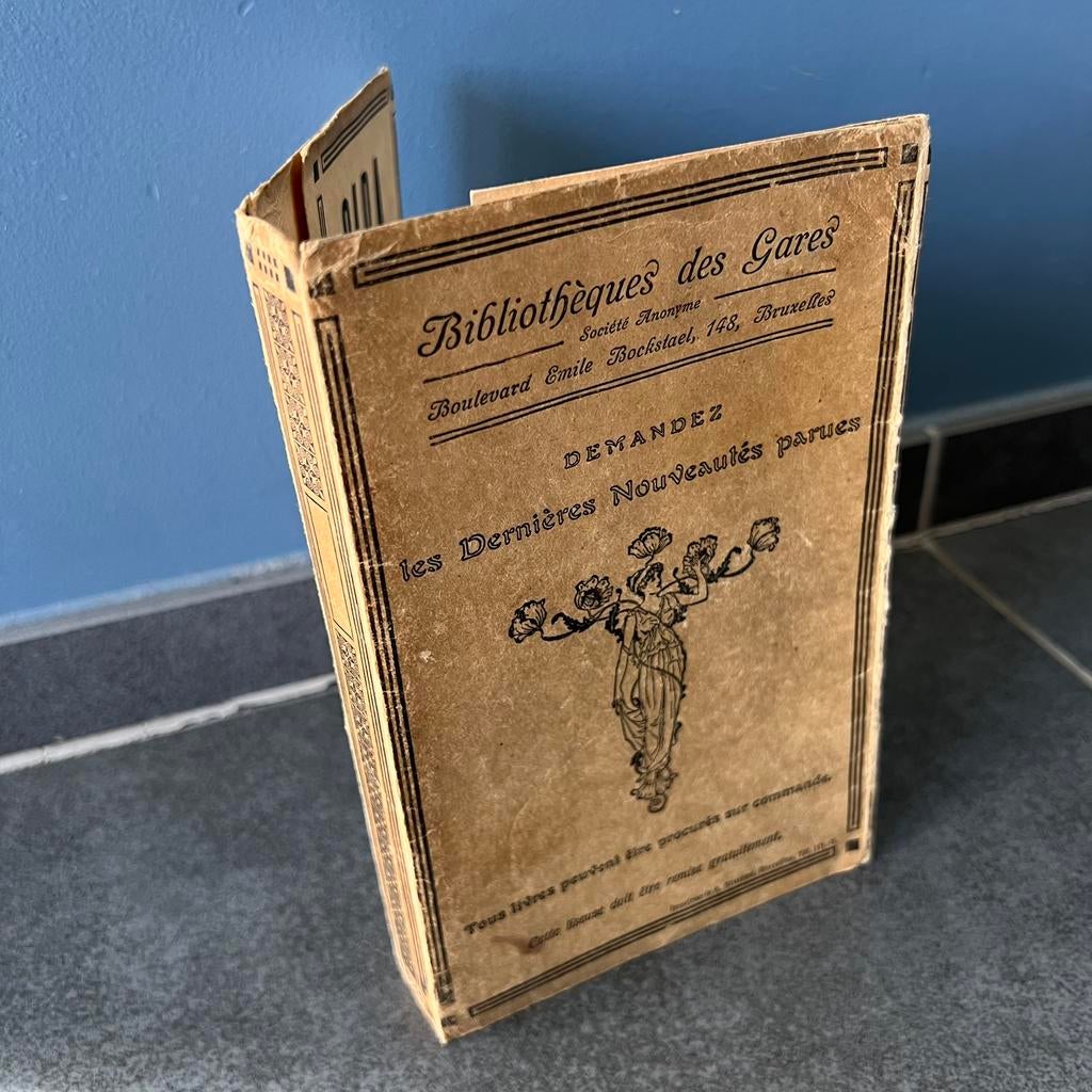 Ancien protège livre de bibliothèque - chocolat Kwatta, Enlèvement ou Envoi, Utilisé, Emballage