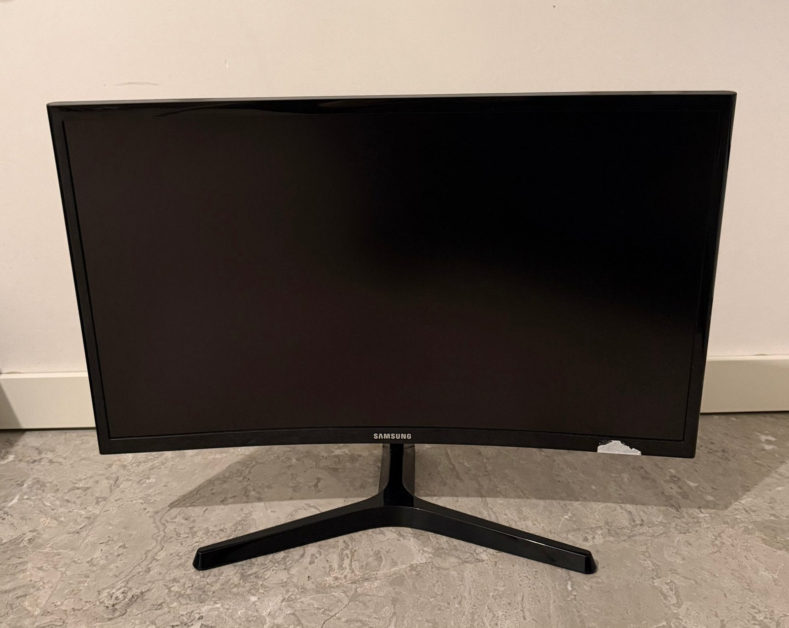 Samsung monitor curved, Ophalen, Zo goed als nieuw, VA
