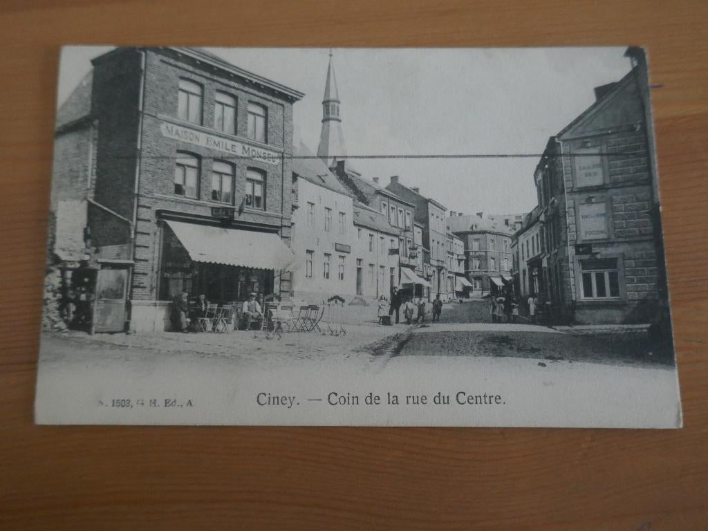 ciney coin de la rue du centre, Enlèvement ou Envoi, Affranchie, Namur