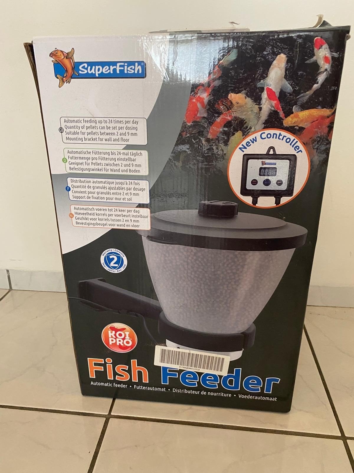 visvoedermachine, Ophalen, Superfish