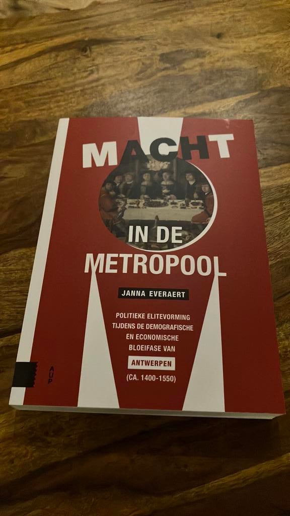 Janna Everaert - Macht in de Metropool, Boeken, Ophalen of Verzenden, Janna Everaert
