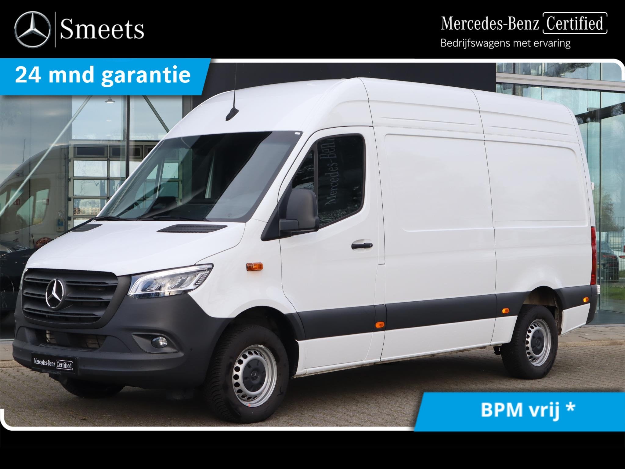 Mercedes-Benz Sprinter 317 CDI L2H2 LED AUT., Auto's, Bestelwagens en Lichte vracht, Automaat, 4 deurs, Euro 6, 4 cilinders