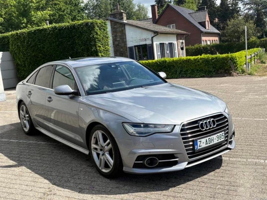 Audi A6 DUITSE AUTO, Auto's, Automaat, Zwart, Bedrijf, 5 deurs
