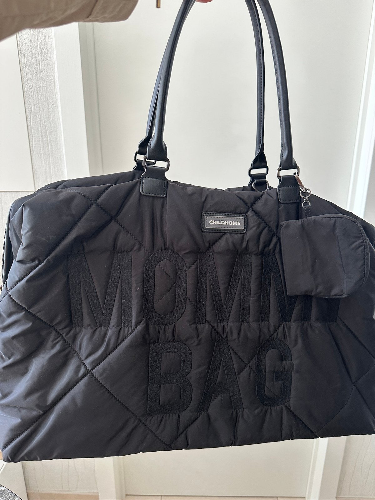 Mommy bag merk childhome, Ophalen of Verzenden, Zo goed als nieuw, Zwart