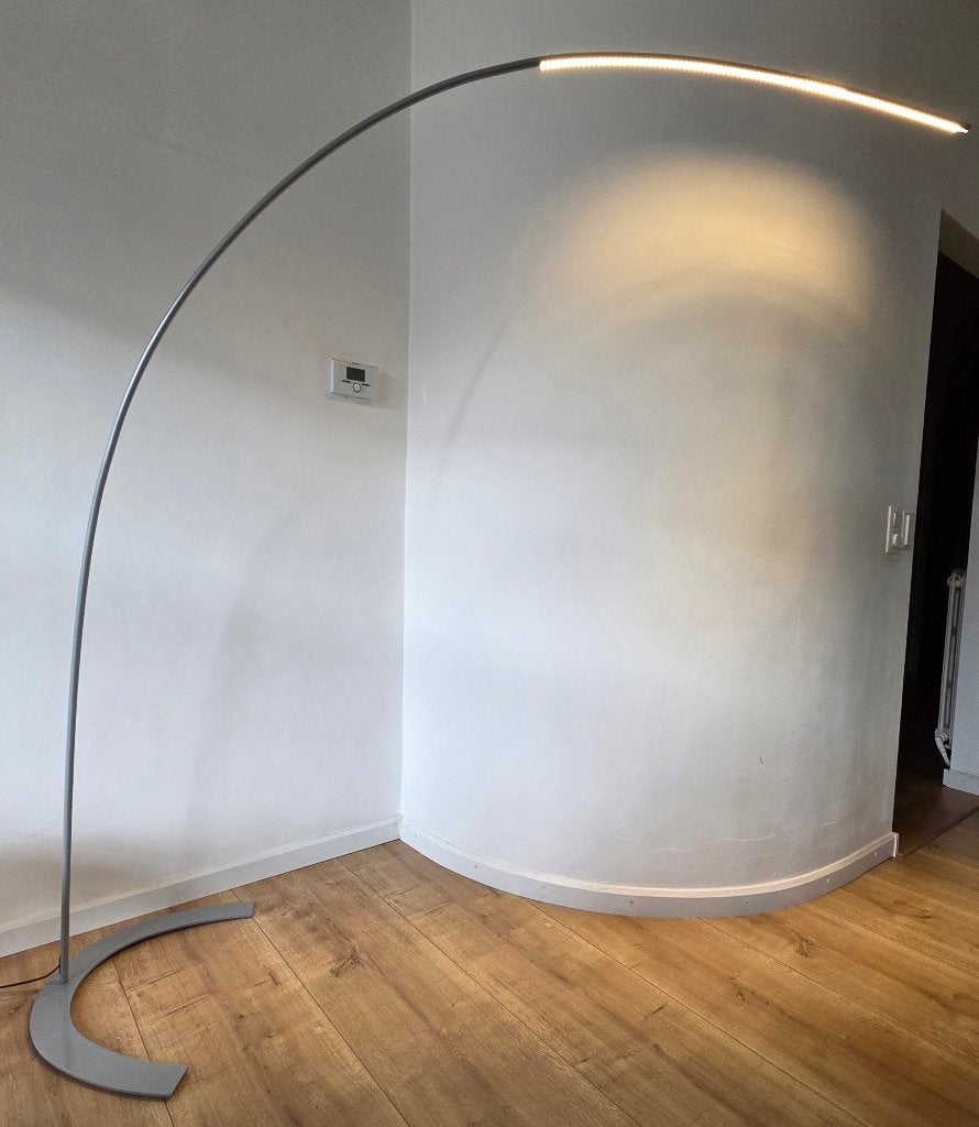 Booglamp met LED-strip, Ophalen, Modern minimalistisch, Zo goed als nieuw, Metaal