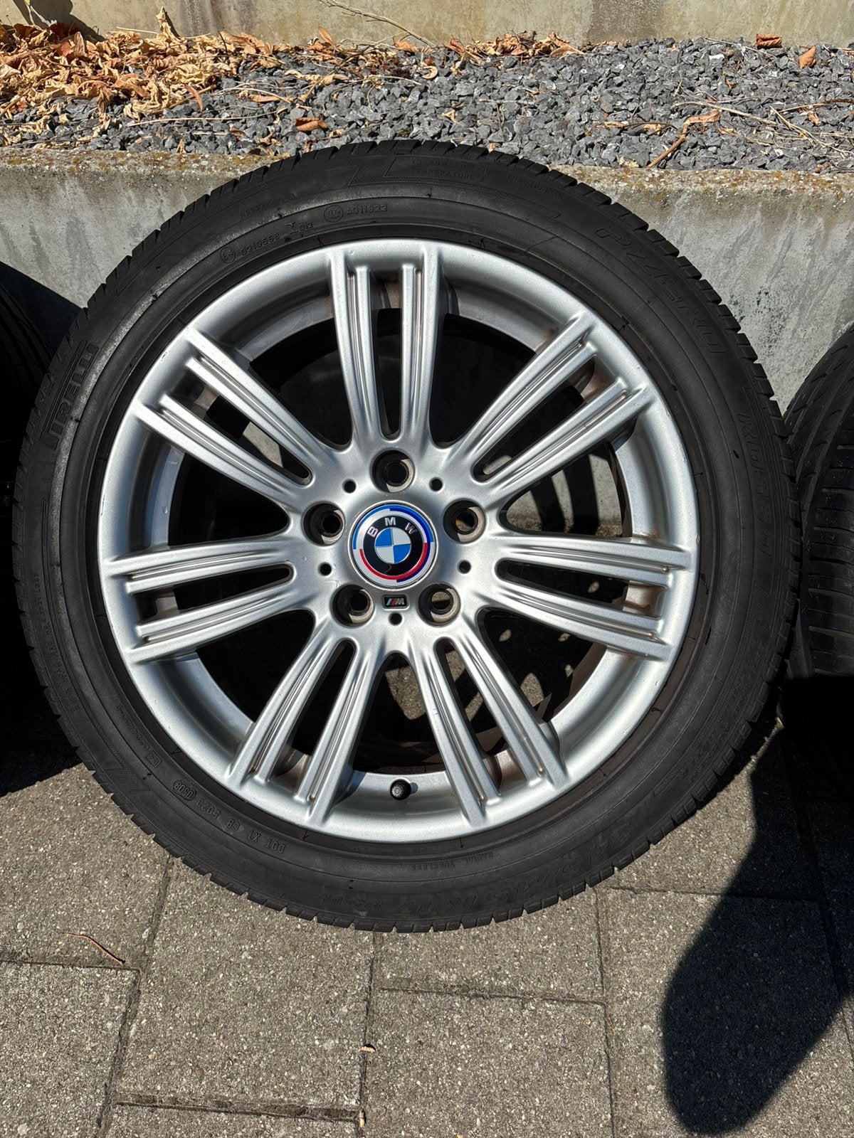 BMW originele M velgen 5x120, Enlèvement, 17 pouces, Pneu(s)