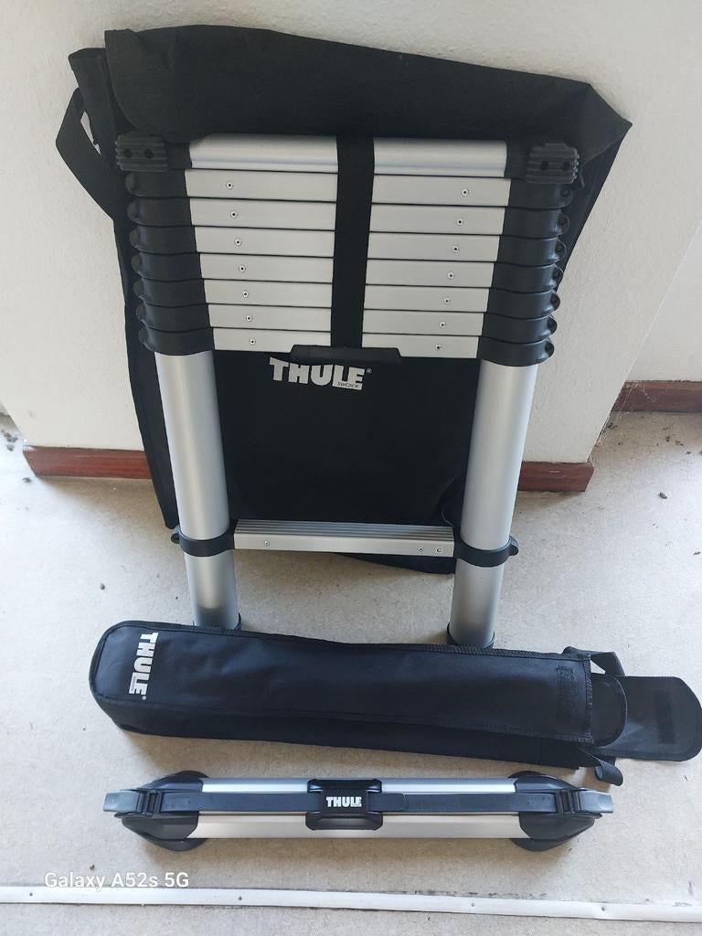 Thule Van telescopische ladder plus magneetbevestiging, Ophalen