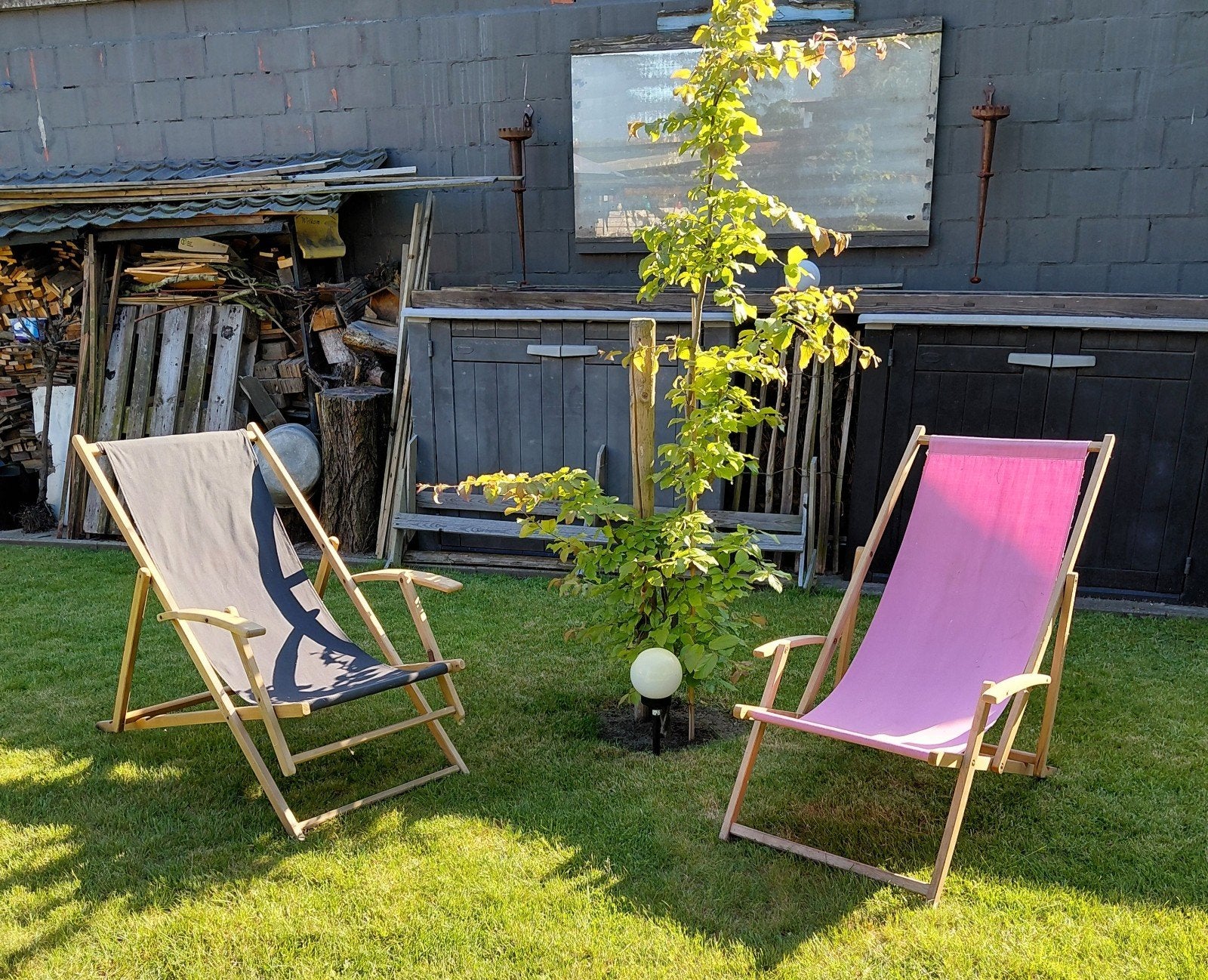 Strandstoelen, Ophalen