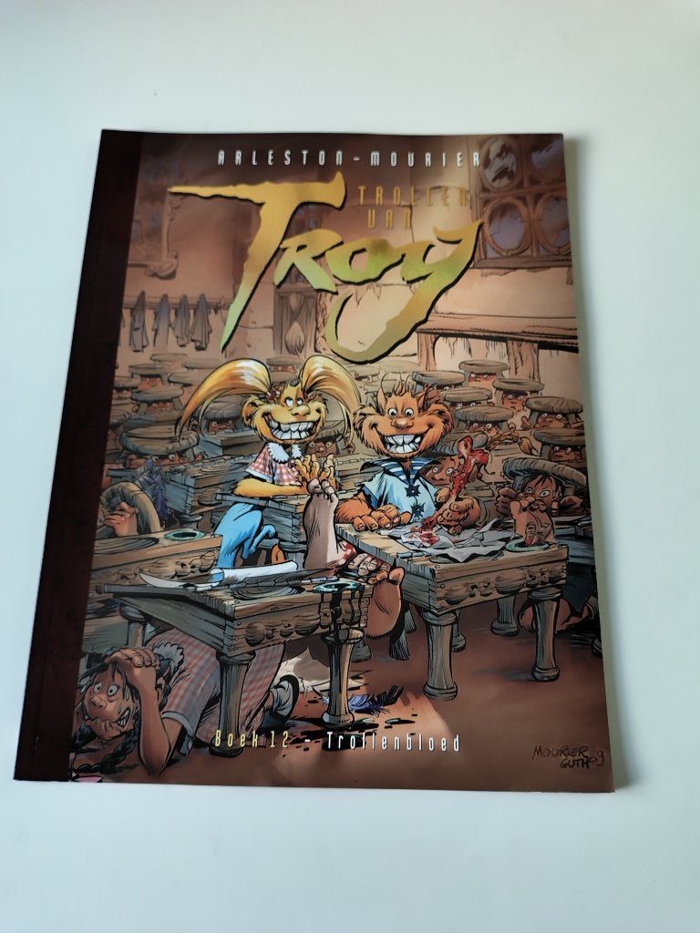 Trollen van Troy - stripverhaal - 12 Trollenbloed, Une BD, Enlèvement ou Envoi, Comme neuf