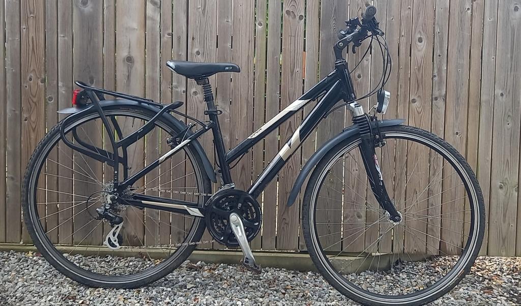 Dames-meisjesfiets, Ophalen