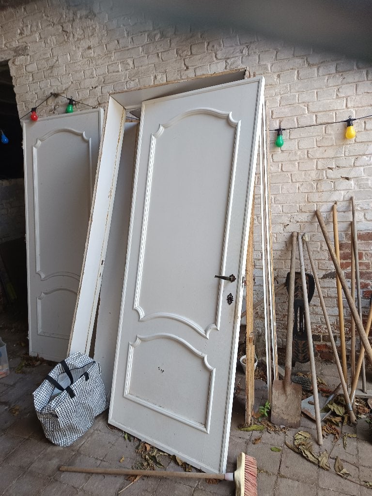 binnen deuren, Ophalen, Gebruikt, 80 tot 100 cm, 215 cm of meer
