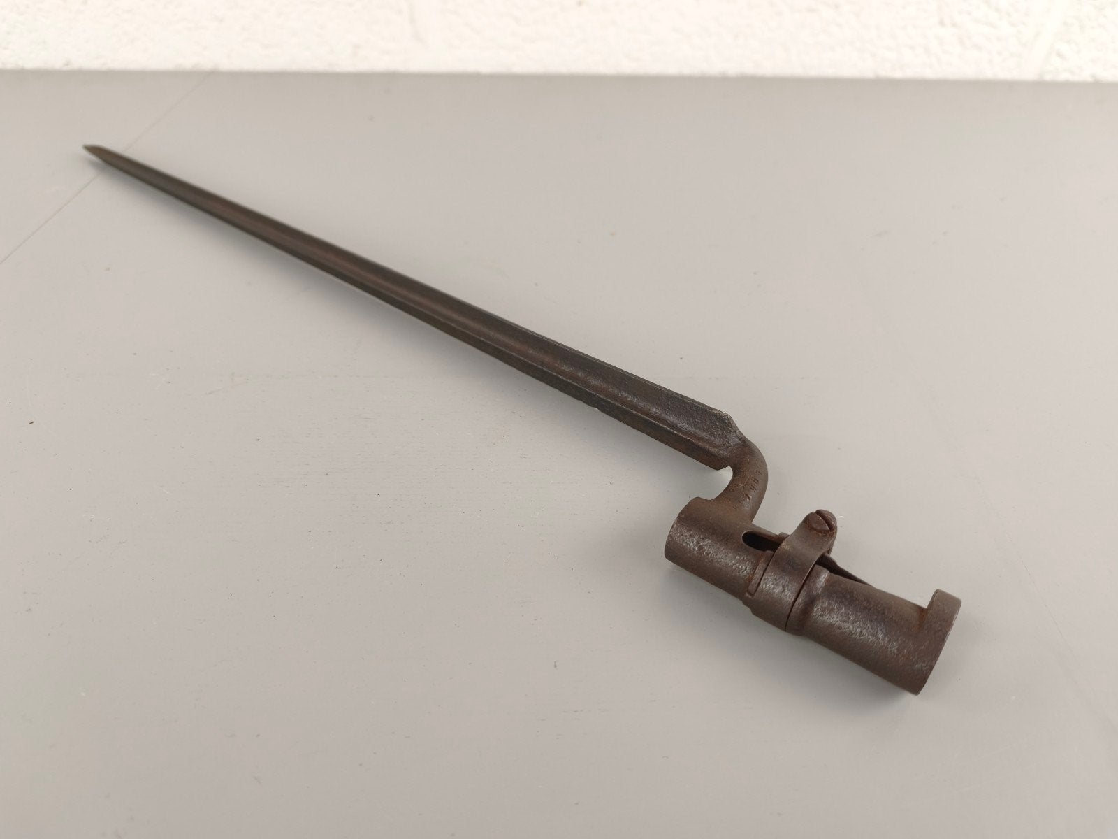 Oostenrijkse M1854 socket bajonet, Collections, Objets militaires | Général, Enlèvement ou Envoi