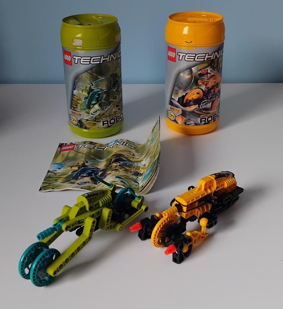 Vintage Lego Technic Roboriders Swamp en Power, Enlèvement ou Envoi, Utilisé