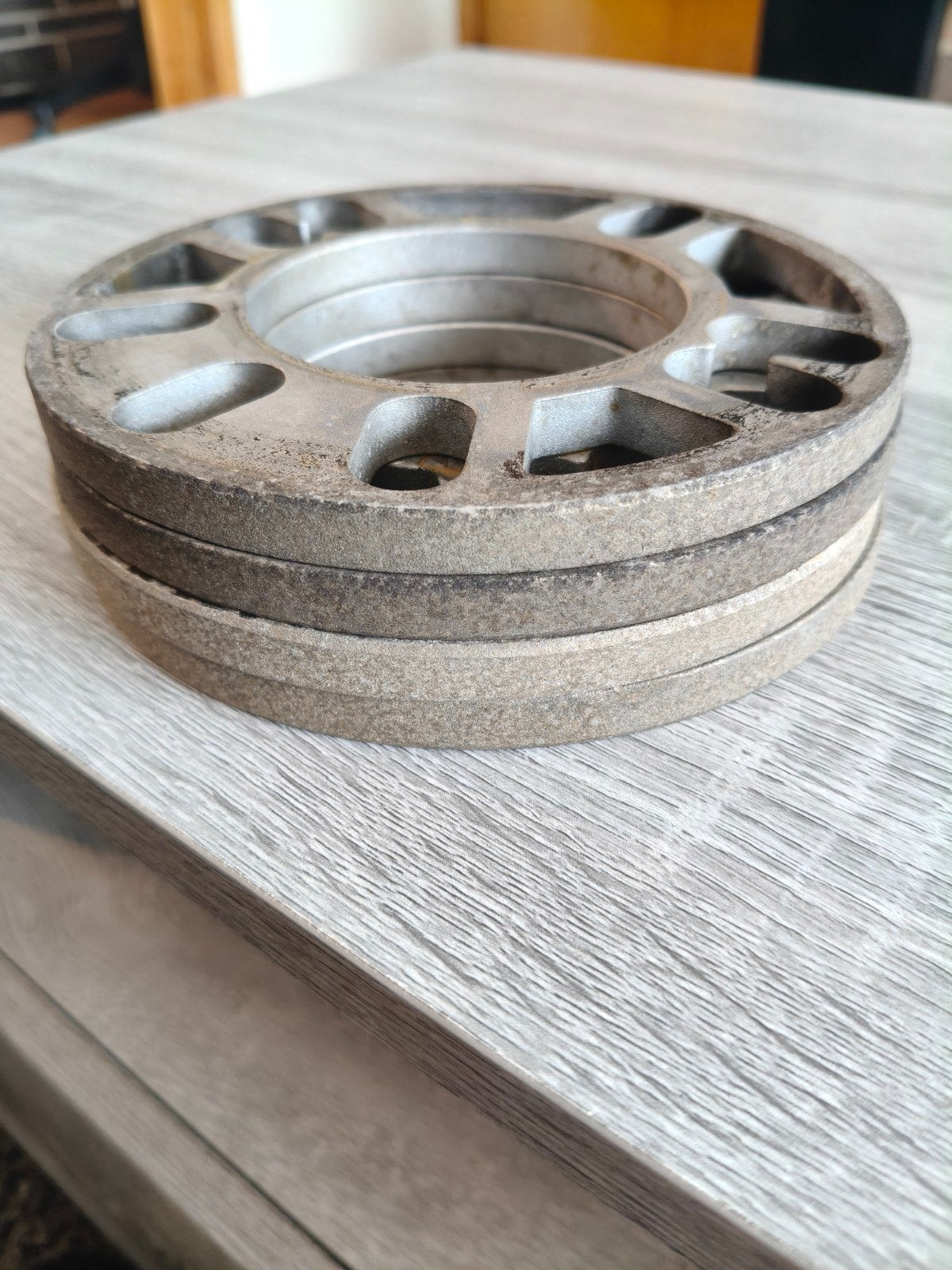 wiel spacers 4x, Ophalen, Gebruikt