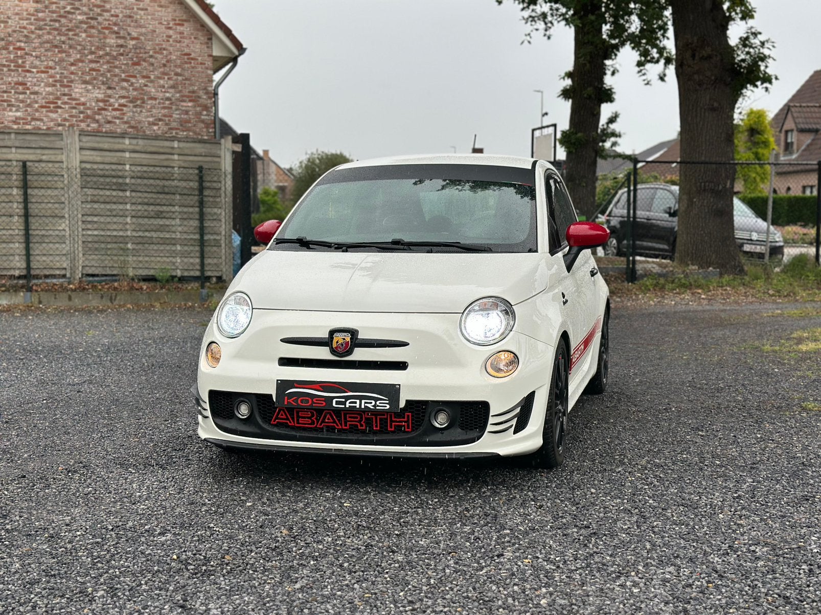 Fiat Abarth 500/1.4i Turbo/2009/190Pk, Auto's, Fiat, Voorwielaandrijving, 4 zetels, Stof, Zwart