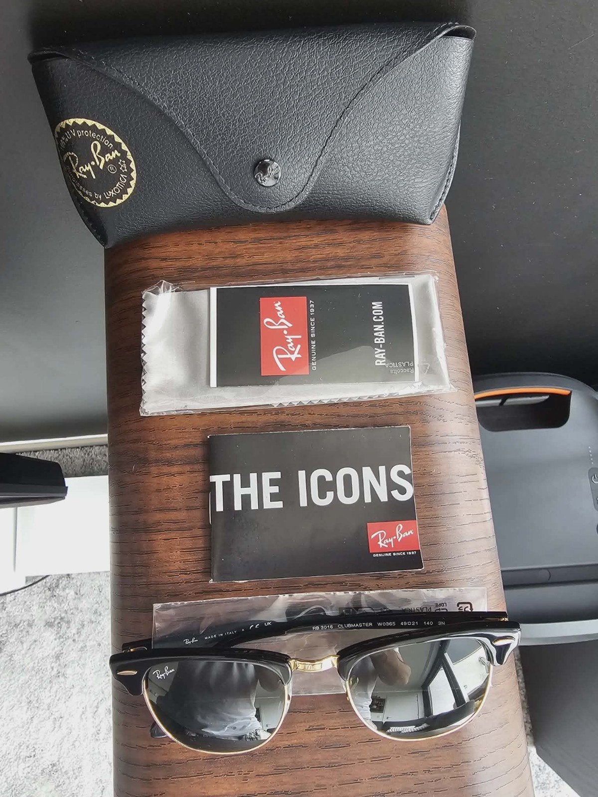 Ray-Ban Clubmaster Zonnebril, Ophalen of Verzenden, Bril, Ray-Ban